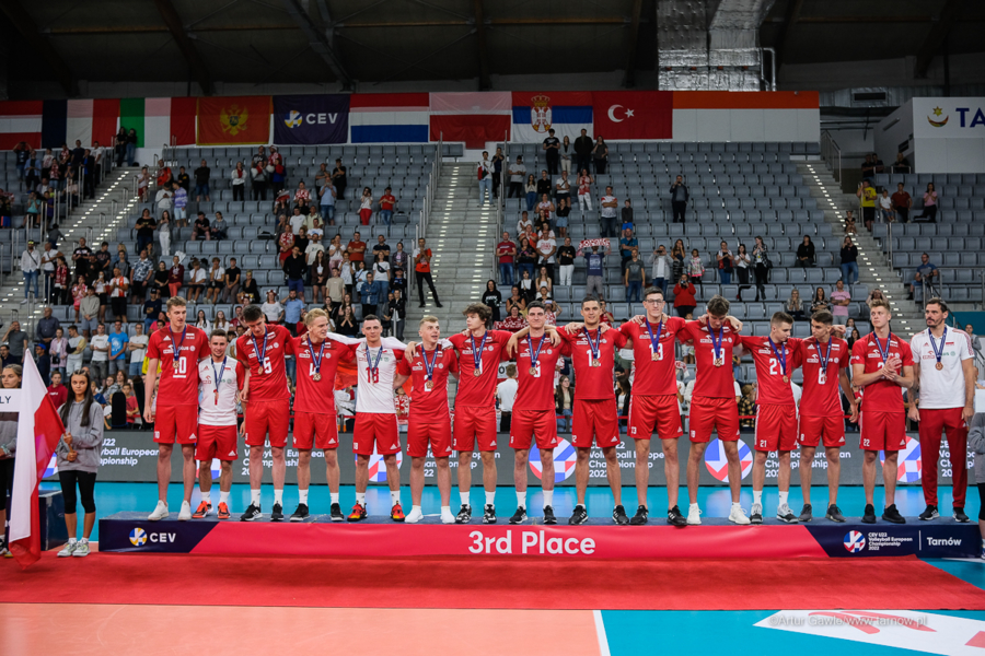 Reprezentacja Polski, brązowi medaliści Mistrzostw Europy w siatkówce U-22 mężczyzn